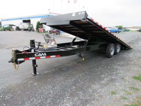 CAM Superline 8 x 22 Deckover Equipment Tilt Trailer – 8K Axles - Image 4