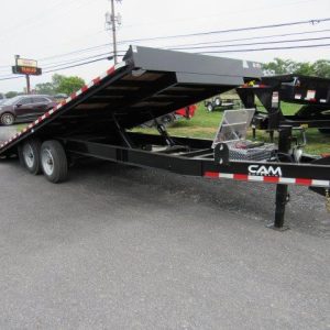 CAM Superline 8 x 22 Deckover Equipment Tilt Trailer – 8K Axles