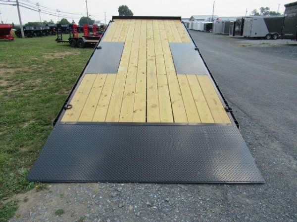 CAM Superline 8 x 22 Deckover Equipment Trailer – Power Tilt - Image 3