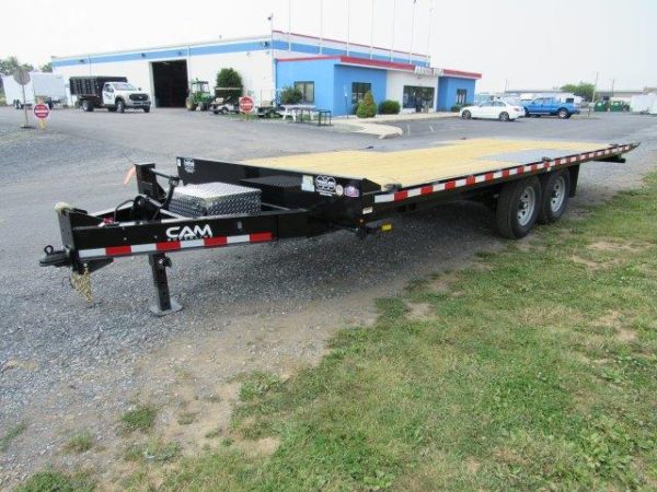 CAM Superline 8 x 22 Deckover Equipment Trailer – Power Tilt - Image 4