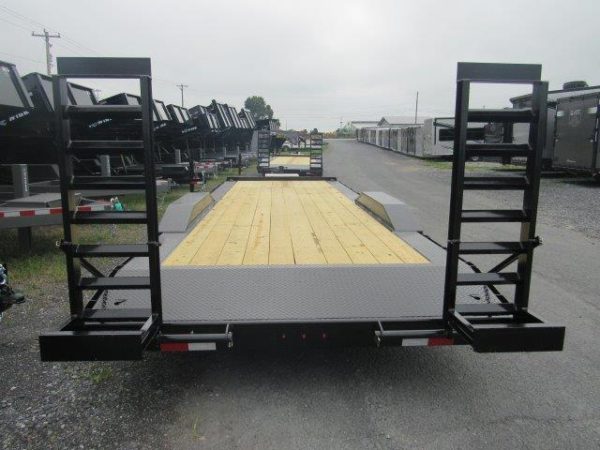 CAM Superline 8 x 22 Full Width Equipment Trailer – Ladder Ramps - Image 3