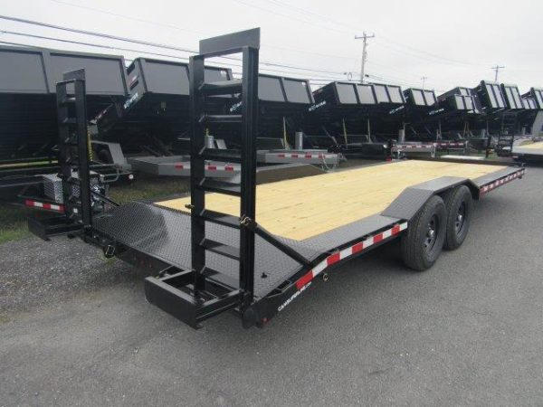 CAM Superline 8 x 22 Full Width Equipment Trailer – Ladder Ramps - Image 7
