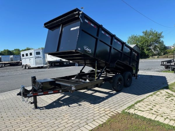 CAM Superline Beast 7 x 16 High Side Dump Trailer - Image 4