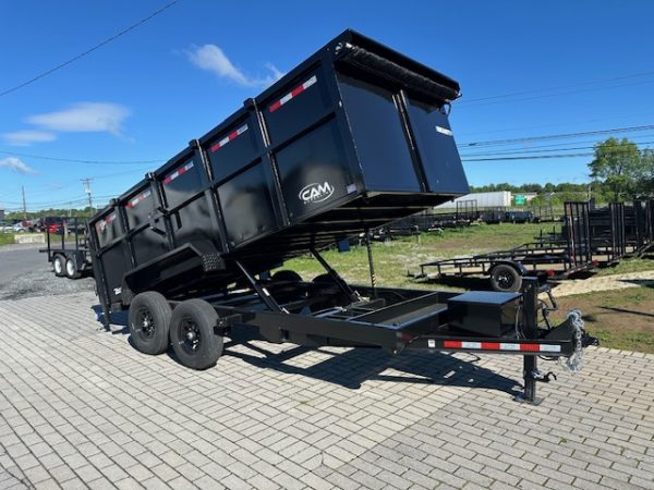 CAM Superline Beast 7 x 16 High Side Dump Trailer
