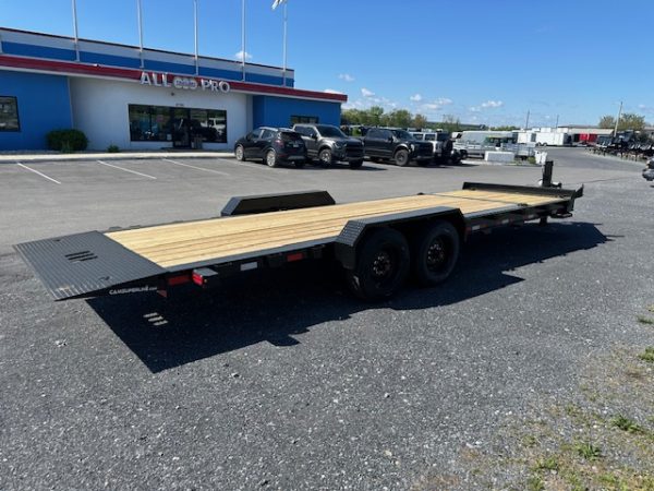 CAM Superline 7 x 24 Split Tilt Equipment Trailer – Hydraulic Jack - Image 5