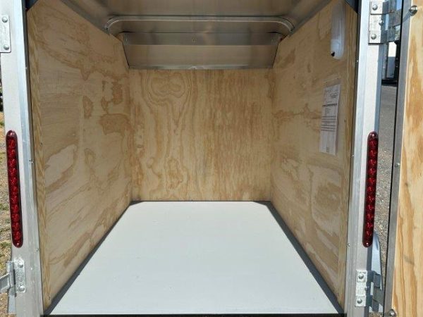 Car Mate 4 x 6 Enclosed Cargo Trailer – Single Rear Door - Image 6