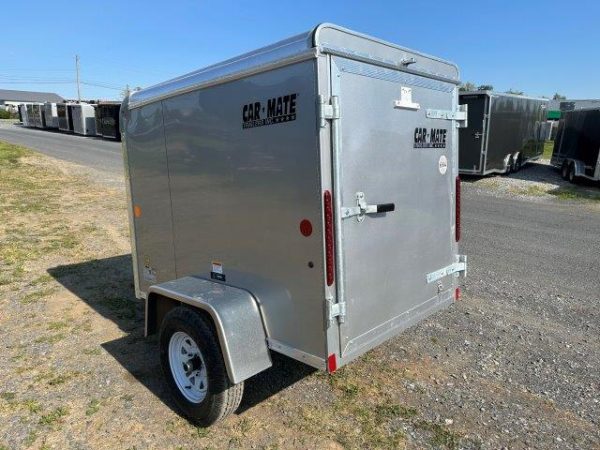 Car Mate 4 x 6 Enclosed Cargo Trailer – Single Rear Door - Image 7