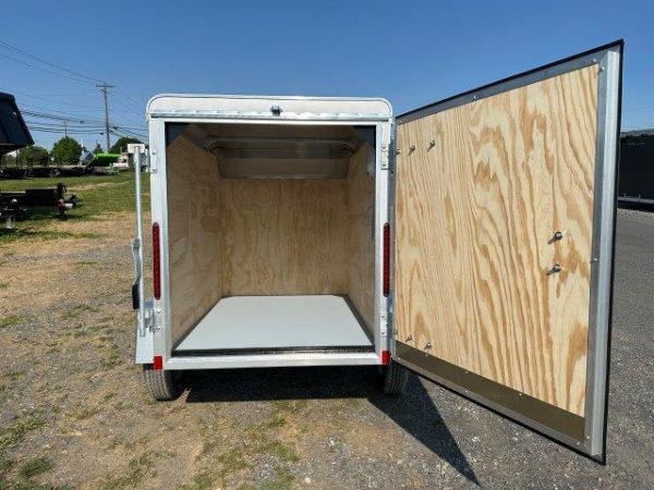 Car Mate 4 x 6 Enclosed Cargo Trailer – Single Rear Door - Image 3