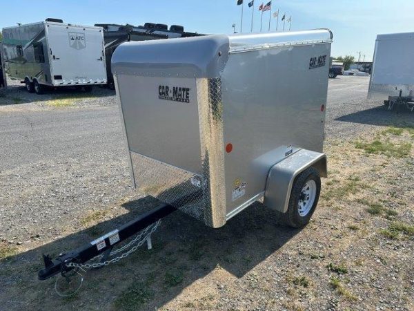 Car Mate 4 x 6 Enclosed Cargo Trailer – Single Rear Door - Image 4