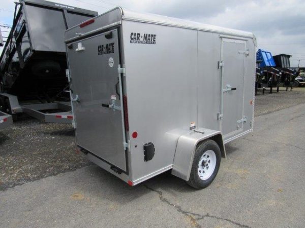 Car Mate 5 x 10 Enclosed Cargo Trailer – 6″ Added Height - Image 5
