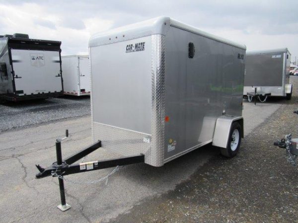 Car Mate 5 x 10 Enclosed Cargo Trailer – 6″ Added Height - Image 4