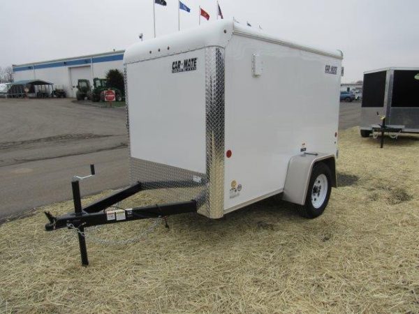 Car Mate 5 x 8 Enclosed Cargo Trailer – Barn Doors - Image 4