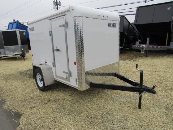 Car Mate 5 x 8 Enclosed Cargo Trailer – Barn Doors