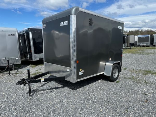 Car Mate 6 x 10 Enclosed Cargo Trailer – Ramp Door - Image 4