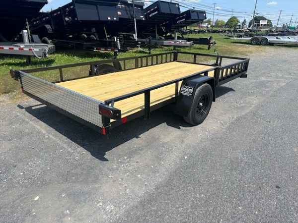 Car Mate 6 x 14 ATV Utility Trailer – Side Ramps - Image 7