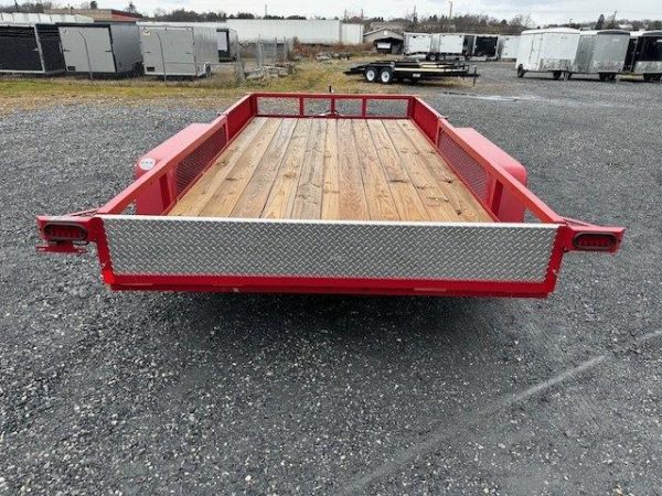 Car Mate 6 x 14 Utility Trailer – Removable Side Ramps - Image 3