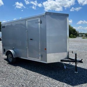 Car Mate 6 x 12 Enclosed Cargo Trailer – V-Nose