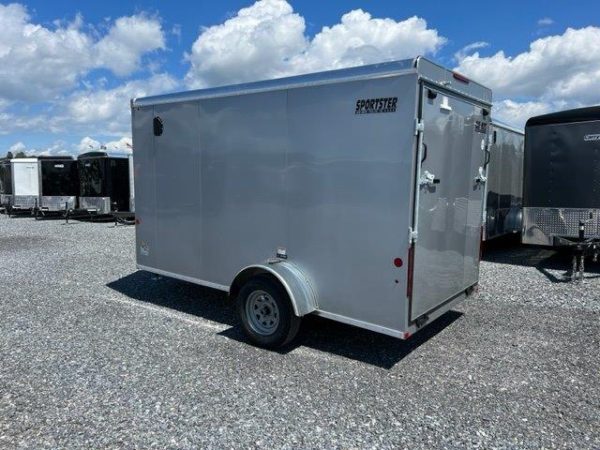 Car Mate 6 x 12 Enclosed Cargo Trailer – V-Nose - Image 5