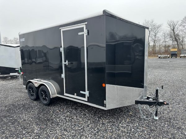 Car Mate 7 x 14 V-Nose Enclosed Cargo Trailer – Avalanche