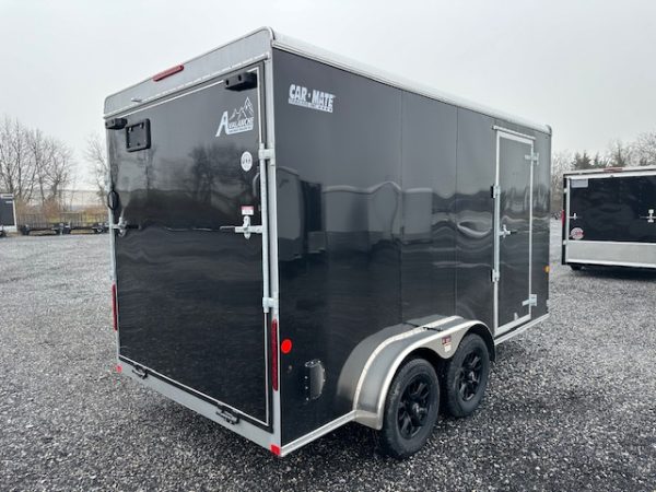 Car Mate 7 x 14 V-Nose Enclosed Cargo Trailer – Avalanche - Image 5
