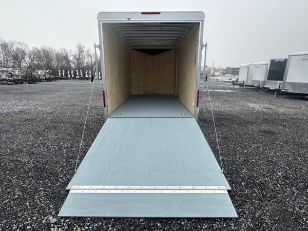 Car Mate 7 x 14 V-Nose Enclosed Cargo Trailer – Avalanche - Image 3