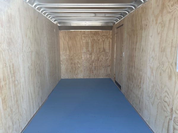 Car Mate 7 x 14 Enclosed Cargo Trailer – Aluminum Wheels - Image 6