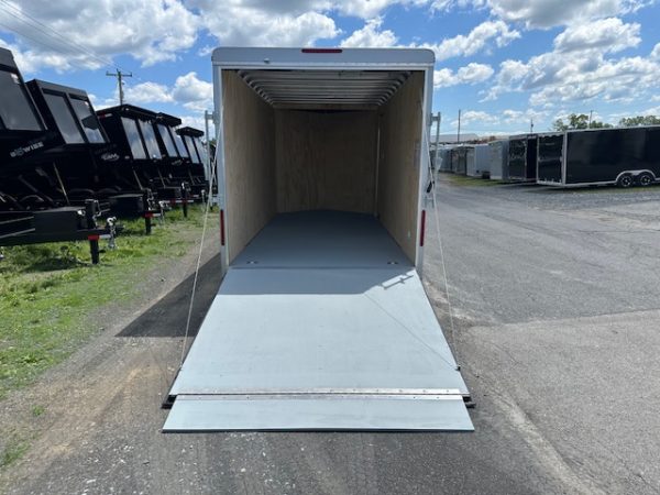 Car Mate 7 x 16 V-Nose Enclosed Cargo Trailer – Two Tone Exterior - Image 3