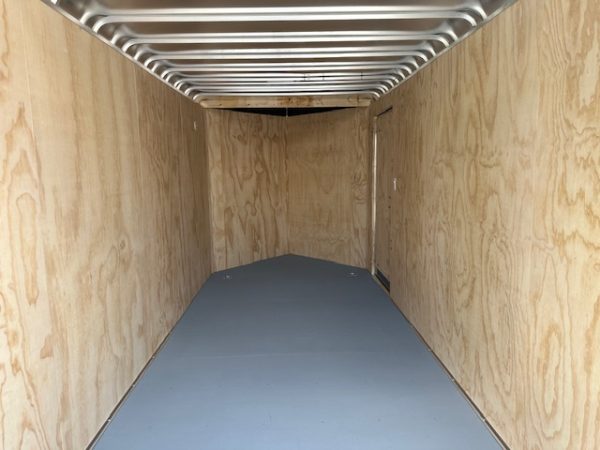Car Mate 7 x 16 V-Nose Enclosed Cargo Trailer – Two Tone Exterior - Image 6