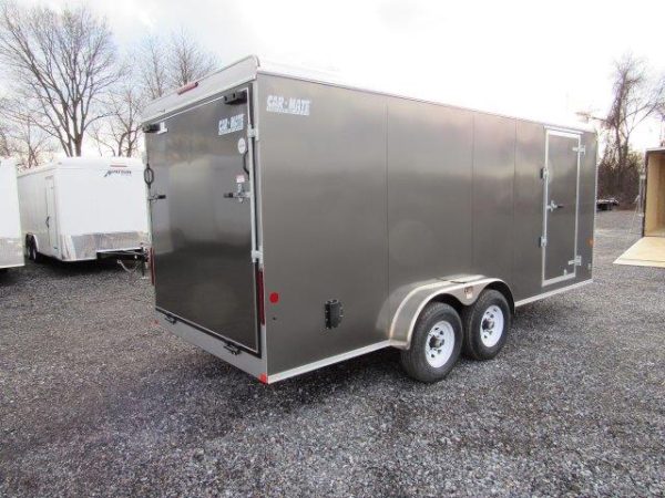 Car Mate 7 x 18 Enclosed Cargo Trailer – 6K Torsion Axles - Image 7