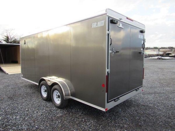 Car Mate 7 x 18 Enclosed Cargo Trailer – 6K Torsion Axles - Image 5