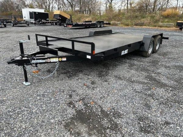 Car Mate 7 x 18 Open Car Trailer – Full Steel Deck - Image 4