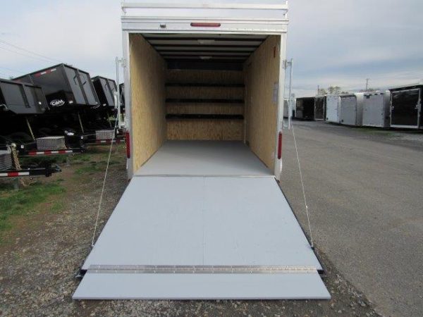 Car Mate 7 x 14 Enclosed Contractor Trailer – 6″ Added Height - Image 3