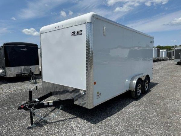 Car Mate 7 x 16 Enclosed Cargo Trailer – Barn Doors - Image 4