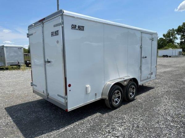 Car Mate 7 x 16 Enclosed Cargo Trailer – Barn Doors - Image 5