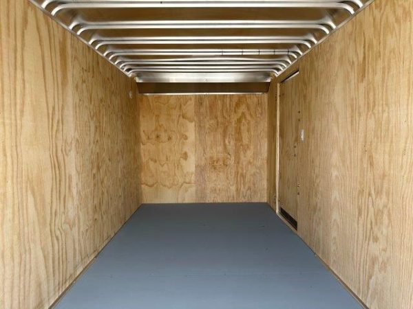 Car Mate 7 x 16 Enclosed Cargo Trailer – Barn Doors - Image 6