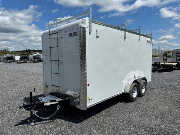 Car Mate 7 x 16 Enclosed Contractor Trailer – 6K Torsion Axles - Image 4