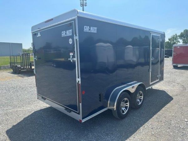Car Mate 7 x 16 Enclosed Cargo Trailer – Torsion Axles - Image 14