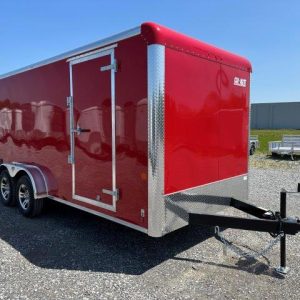 Car Mate 7 x 16 Enclosed Cargo Trailer – Torsion Axles