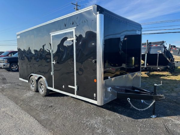 Car Mate 8.5 x 18 Enclosed Car Trailer – Finished Interior