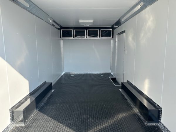 Car Mate 8.5 x 18 Enclosed Car Trailer – Finished Interior - Image 6