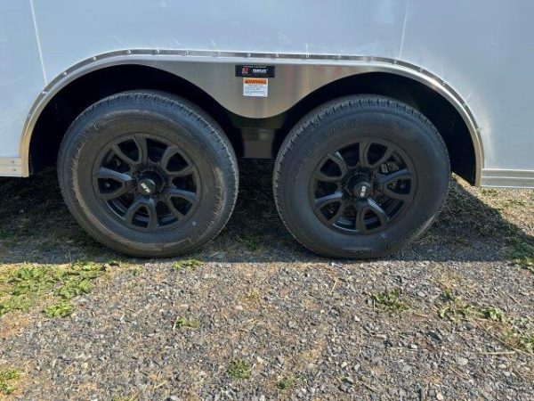 Car Mate 8.5 x 16 Enclosed Cargo Trailer – Aluminum Wheels - Image 8