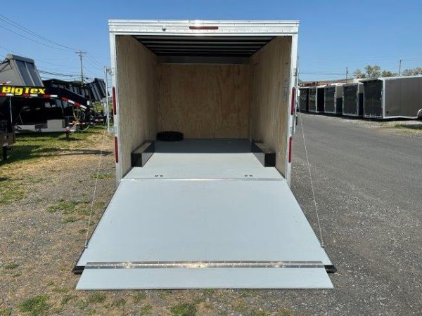 Car Mate 8.5 x 16 Enclosed Cargo Trailer – Aluminum Wheels - Image 3