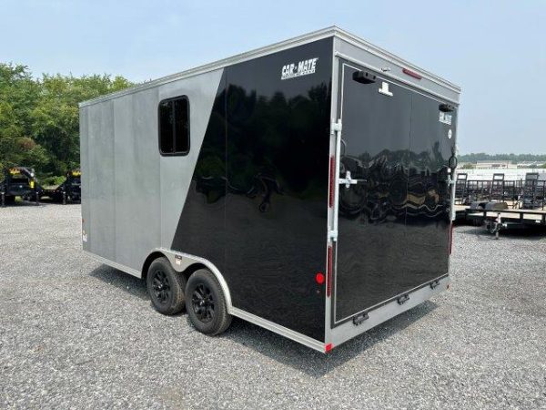 Car Mate 8.5 x 16 Custom Enclosed V-Nose Cargo Trailer - Image 5