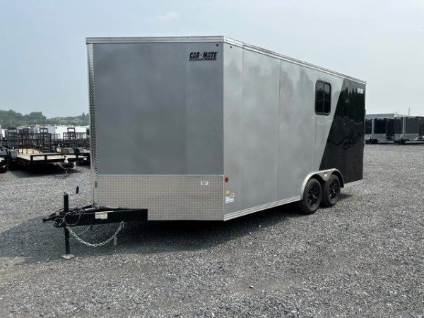 Car Mate 8.5 x 16 Custom Enclosed V-Nose Cargo Trailer - Image 4