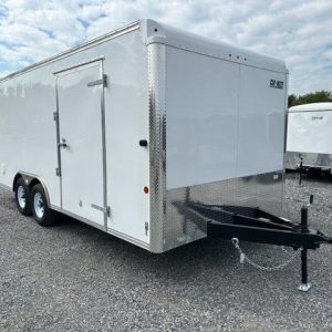 Car Mate 8.5 x 18 Enclosed Car Trailer – 6K Torsion Axles