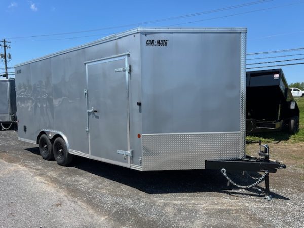Car Mate 8.5 x 18 Enclosed Car Trailer – 6” Added Height
