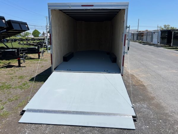 Car Mate 8.5 x 18 Enclosed Car Trailer – 6” Added Height - Image 3