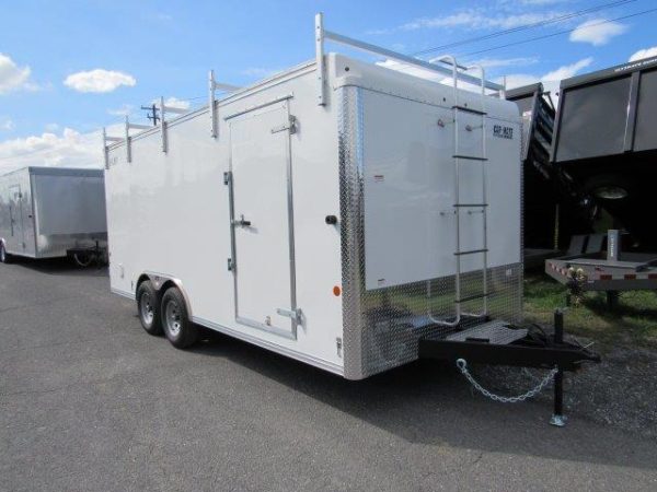Car Mate 8.5 x 18 Enclosed Cargo Trailer – Contractor Package