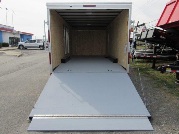 Car Mate 8.5 x 20 Enclosed Car Hauler- Awning Get Out Door - Image 3