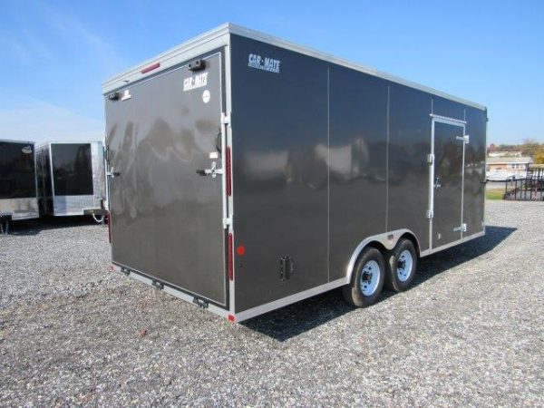 Car Mate 8.5 x 20 Enclosed Car Hauler- Extended Tongue - Image 5